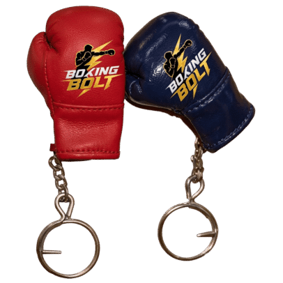 BOXING BOLT GLOVE KEYCHAIN